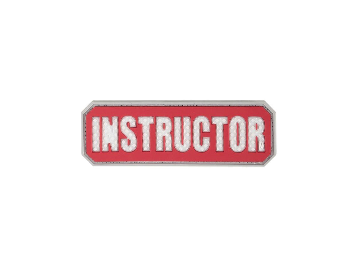 0090731_maxpedition-instructor-patch-red 0090731_maxpedition-instructor-patch-red